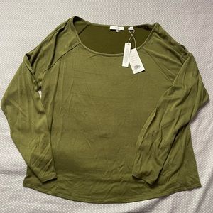 Vince Basic Top- long sleeve XXL